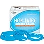 Alliance Non-Latex Multi-Purpose Assorted Rubber Bands, Cyan Blue, 250/Pack (42549)~#|#~634AE46C-C147-472B-B0A33FFBF1276186_sc7