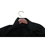 Nahanco 17" Flat Top Hanger, Gold Hook, Walnut, 100/Box (8317GH)~#|#~634C5D32-48FD-4B0B-AAA43E17753CFDED_sc7