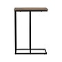 Household Essentials Jamestown 10.25"W x 18.13"D Laminate End Table, Ashwood/Black (8083-1)~#|#~634D982D-5D9A-4FD1-9754CD412BBBCC96_sc7