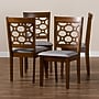 Baxton Studio Peter Modern Fabric Dining Chair, Grey/Walnut Brown, 4/Set (171-10951-HiT)~#|#~634EFB17-062A-409C-89CF7975E09C0F12_sc7