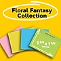 Post-it Notes, 1 3/8" x 1 7/8", Floral Fantasy Collection, 100 Sheet/Pad, 12 Pads/Pack (653AU)~#|#~6354E291-C7C3-410B-A0E8DC557144B59B_sc7