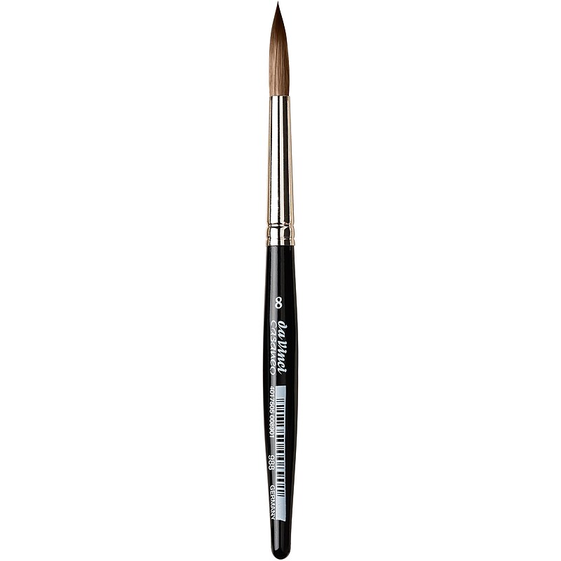 da Vinci CASANEO XS Mixed Media Synthetic Bristle, Round Brush (DVXVA9888) image 1