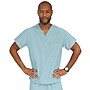 Medline PerforMAX Unisex Reversible 1-Pocket V-Neck Scrub Top, S, Misty Green (810NTZS-CA)~#|#~6357D1D3-F081-46AA-BEE95124E589DDA8_sc7