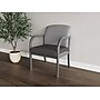 Lesro Weston Wide Vinyl Guest Chair, Gray (WS1201.WPW-02CHGY.03PPCL)~#|#~635956E6-75D6-4FB7-B6D697EDDF1EA0B5_sc7
