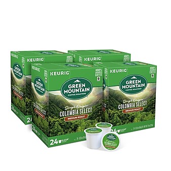 Green Mountain Colombia Select Coffee, Keurig® K-Cup® Pods, Medium Roast, 96/Carton (6003)