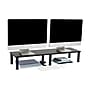 Mind Reader Adjustable Dual Monitor Stand, Black (DUBMO-BLK)~#|#~635B886C-F7C8-449A-BA5835823D9F3099_sc7