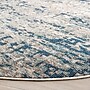 Safavieh Madison Collection 4' Round Indoor Area Rug, Machine Made, Grey/Blue (MAD460K-4R)~#|#~635BC583-2470-447E-B7FC1C64B584A8D1_sc7