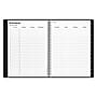 2026-2027 Staples 8" x 11" Academic Weekly & Monthly Planner, Faux Leather Cover, Assorted Colors (ST14259-27)~#|#~63629B8C-783C-42E5-A9FD4DF9CE71414E_sc7