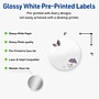 Avery Laser/Inkjet Circle Multipurpose Labels, 3" Dia., White, 60/Pack (S00-F49)~#|#~636522EE-5F96-49A0-9B65FD9706C7DFCF_sc7