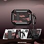 SaharaCase Raider Series Heavy Duty Secure Lock Case for Airpods Pro 3, Shock Absorbing Corners, Camo Red (HP00225)~#|#~63672157-1B5E-495E-B14BD10910878674_sc7