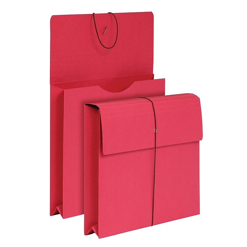 Pendaflex Expanding Wallet with Elastic Closure, Letter, Red, 10/Box (1006974) image 1