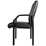 Boss Leather Guest Chair, Black (B689)~#|#~6371AF1D-2EA1-4341-AE8F0078AF9B5C12_sc7
