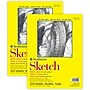Strathmore 300 Series 9" x 12" Glue Bound Sketch Pad, 100 Sheets/Book, 2/Bundle (STT3501091-2)~#|#~6374C3EC-03B0-443F-9950D5A0808D3C98_sc7