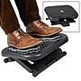 Mind Reader Tilt Adjustable Foot Rest, Black, 2/Pack (2FTREST-BLK)~#|#~63767AFC-300F-42F2-88B34366FD90ABF7_sc7