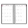 2027 Brownline DuraFlex 8" x 5" Daily & Monthly Appointment Book, Poly Cover, Black (CB634V.BLK-27)~#|#~637B21ED-6DEC-4423-9D6E56FEF59C2140_sc7