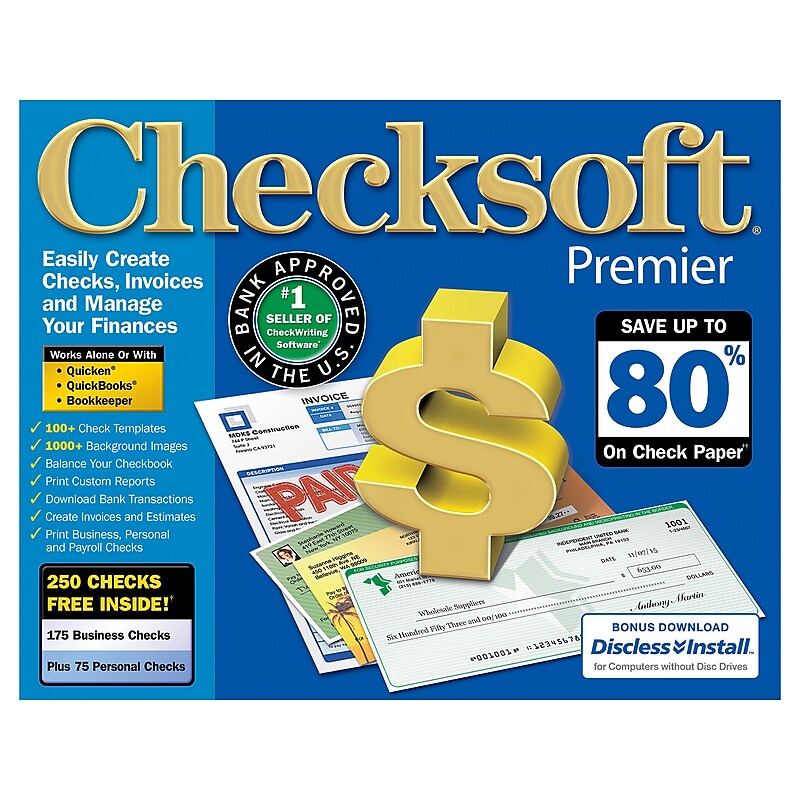 Avanquest Checksoft Premier for Windows, 10 Users, DVD (3434-19E) image 1
