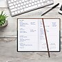 2025-2026 Global Printed Products 5" x 8" Weekly & Monthly Planner, Faux Leather Cover, Black/Brown (RET26-PKT58-BN)~#|#~63809A29-AFBC-4C4D-ADD3FA14ABC91CAE_sc7