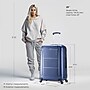 InUSA Pilot 28" Hardside Suitcase, 4-Wheeled Spinner, TSA Checkpoint Friendly, Blue (IUPIL00L-BLU)~#|#~6380D0B4-DEDB-4F61-B8453E1153D8A20D_sc7