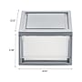 Iris Mini Storage Drawer, Gray/Translucent White, 5/Pack (500160)~#|#~6381C844-66D7-4E28-9D9EC3A08E00F16E_sc7