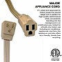 GoGreen Power 14/3 3' Appliance Cord, Beige, 3/Pack (GG-25603)~#|#~6382C624-4EC0-4824-8F69D264C781C107_sc7