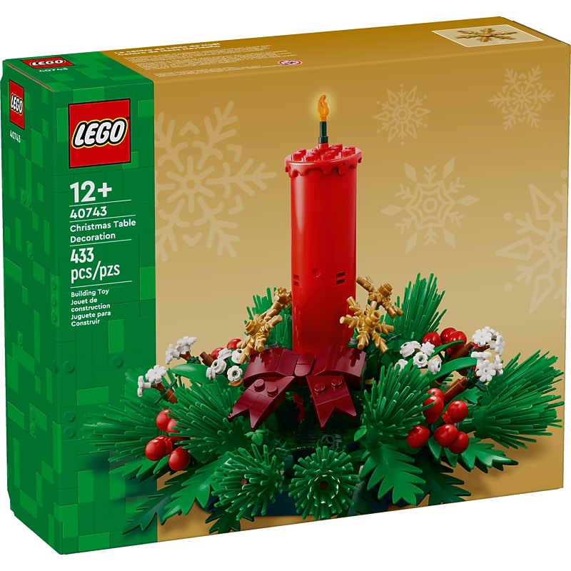 LEGO Christmas Table Decoration Centerpiece , 433 Pieces (40743) image 1