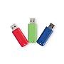 Verbatim PinStripe 128GB USB 3.2 Gen 1 Type-A Flash Drive, Red/Green/Blue, 3/Pack (70390)~#|#~6387512B-286E-4996-9EAC0A561C39768F_sc7