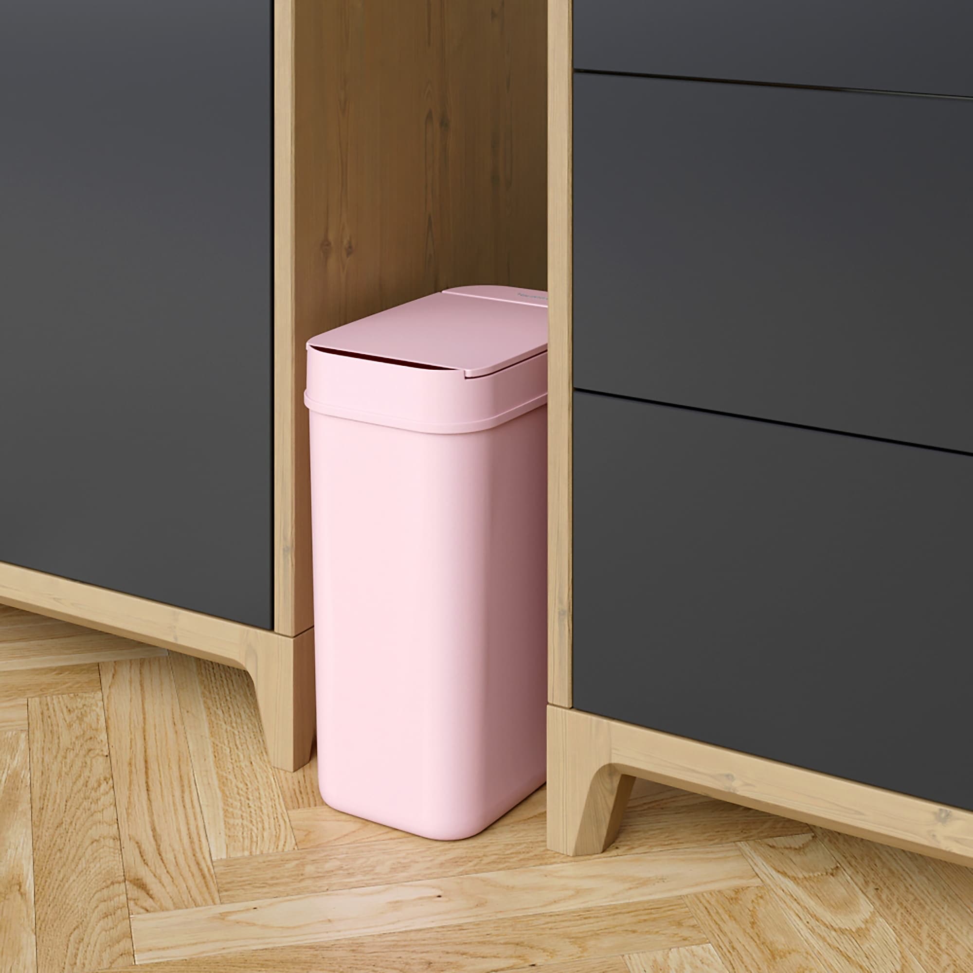 iTouchless Plastic Sensor Trash Can, 3 Gallon, Pink (SP03PP) Sansujyuku sansujyuku.com