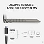 Plugable USB 3.0/USB-C to DisplayPort/HDMI Adapter, Black (USBC-6950UE)~#|#~63947A30-002E-442B-86679DA655460311_sc7