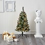 Nearly Natural Frosted Swiss Pine Artificial Christmas Tree, 4' (T1626)~#|#~6397A818-4957-4252-9CB98183EDBBDBCA_sc7