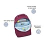 Delsey Paris Victoire Laptop Backpack, Burgundy (40210360104)~#|#~639C50F8-F28B-4DCE-BE16FD98CA283054_sc7