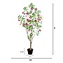 Nearly Natural 5-ft Artificial Dogwood Tree with Real Touch Leaves (T5329)~#|#~639C9FE3-6B7B-43C1-BBF6E91CD8757992_sc7