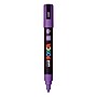 POSCA PC-5M Water Based Paint Marker, Medium Bullet Tip, Violet, 3/Pack (UBCPC5MVIOLET-3)~#|#~639E9E1E-C22B-4FC7-BC910619D89C8CD0_sc7