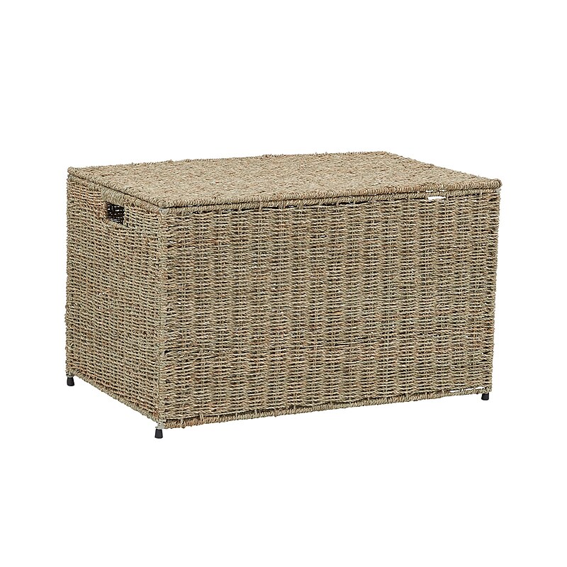 Household Essentials 125.6 Quart Sturge Chest, Wicker, Natural (ML-5665) image 1