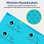 Avery Laser/Inkjet Multipurpose Rectangle Labels, 1.5" x 2.75", Bright Blue, 100/Pack (94230)~#|#~63A23489-CC23-46AD-991EF244C9F238EF_sc7