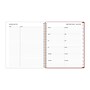 2026 Blue Sky Bespoke Letterpress Pomegranate Blush 8" x 10" Calendar Year Monthly Planner, Faux Leather Cover (156221)~#|#~63A7CEFF-A40C-49CA-A7E72D2C6A854EAD_sc7