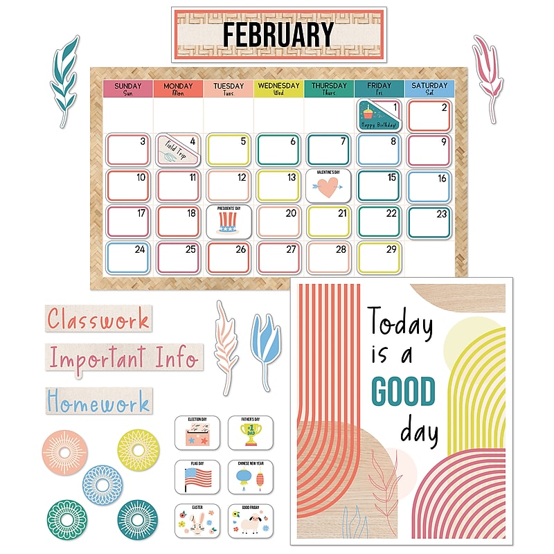 Carson Dellosa Education True to You Calendar Bulletin Board Set, 137/Pack (110589) image 1