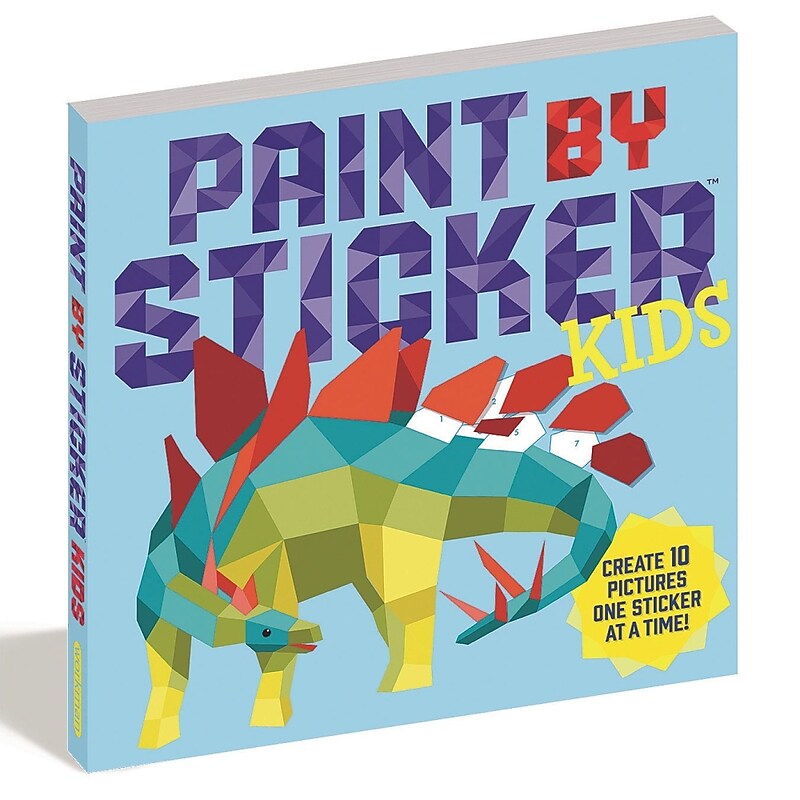 Workman Paint by Sticker Kids Activity Book (PS1454) image 1