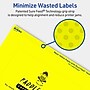 Avery Laser/Inkjet Multipurpose Rectangle Labels, 4" x 6", Neon Yellow, 80/Pack (94278)~#|#~63AF01EB-6F99-407E-9F8687A3D3E88DE6_sc7