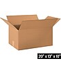 20" x 13" x 10" Shipping Boxes, 32 ECT, Brown, 25/Bundle (201310)~#|#~63B07FCC-9B83-443B-80B083D0723E6043_sc7