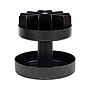 Mind Reader Plastic 2-Tier Snack Tray Carousel Countertop Organizer, Black (SNACKCAR-BLK) ~#|#~63B17664-5D43-4A8F-96EF17065CBE91F0_sc7