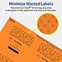 Avery Square Multipurpose Labels, 2.75" x 2.75", Bright Orange, 480/Box (94109)~#|#~63B9E1B3-C121-4D0E-BD040D49A35E9C98_sc7