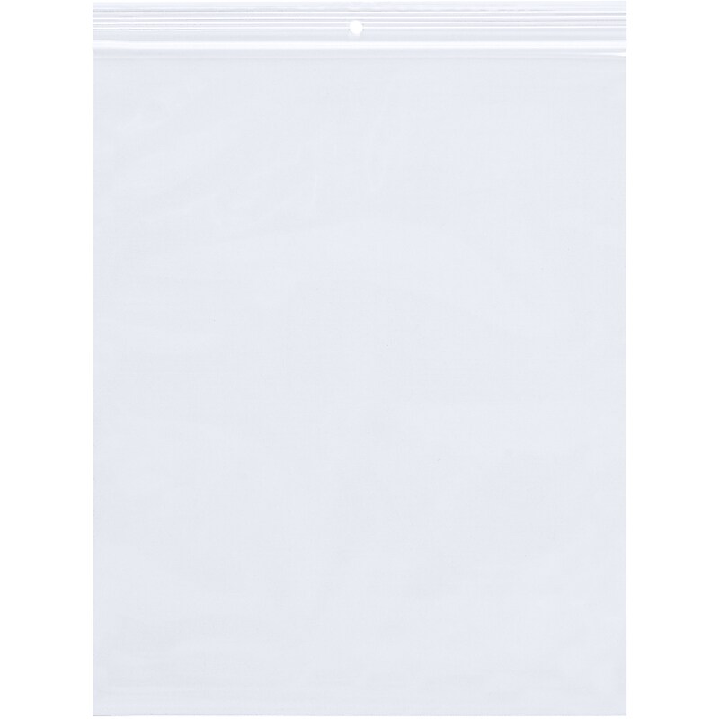 9" x 12" Reclosable Poly Bags, 2 Mil, Clear, 1000/Carton (PB6725) image 1