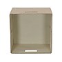 Household Essentials 10" x 13" Cube Storage, Latte, 2/Set (734-1)~#|#~63BDB25A-94CF-4CD3-AB7FE9EA2D27FE5B_sc7