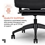 Sharper Image S-850 Heated Ergonomic Mesh Swivel Executive Massage Chair, Black (60106-BLK)~#|#~63BF643A-B020-468B-925BB7E93FA1E924_sc7