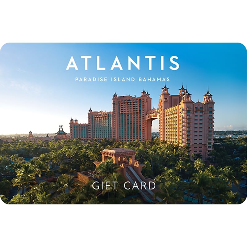 Atlantis Bahamas $500 Gift Card (Email Delivery) image 1