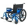 Gendron MRI Wheelchair, 26" x 20", DP Stainless Steel, 850 lbs. Capacity (4850MR)~#|#~63C7DAA8-6D45-4B6A-8A415876DDB41B50_sc7