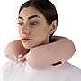 Bugatti Bondstreet Polyester Travel Pillow, Pink (TAC5416BS-PINK)~#|#~63CBF2B8-7D78-4AA6-A56C79EE5D2B0371_sc7