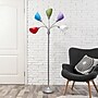 Simple Designs Medusa 67" Silver Floor Lamp with Cone Shades, Multicolored (LF2006-SDM)~#|#~63CD3B5C-2480-4485-815E83FA748E5B73_sc7
