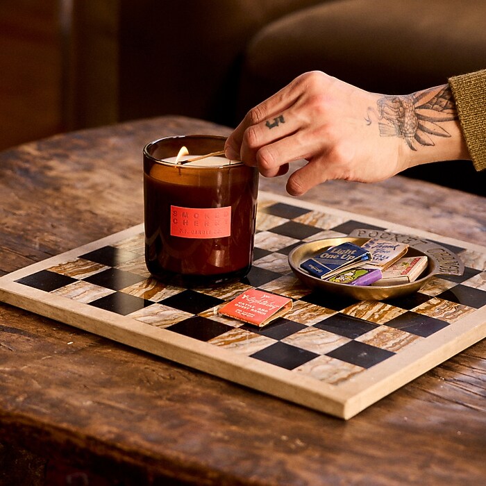 P.F. Candle Co. HI-FI Collection Smoked Cherry Scent 2-Wick Soy