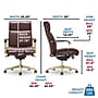 La-Z-Boy Melrose Ergonomic bonded Leather Swivel Executive Chair, Brown (CHR10084C)~#|#~63D37D6E-E146-497B-A6F8350BEF6201F1_sc7